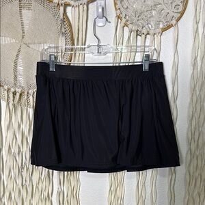 Talbots X Miraclesuit NWOT Black Swim Skirt size 10